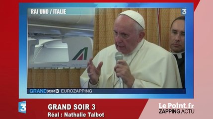 Le pape appelle l'Église à demander pardon aux homosexuels - Zapping du 28 juin