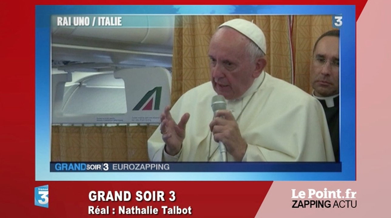 Le pape appelle l'Église à demander pardon aux homosexuels - Zapping du 28 juin