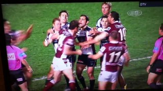 manly vs storms, round 25, 2011