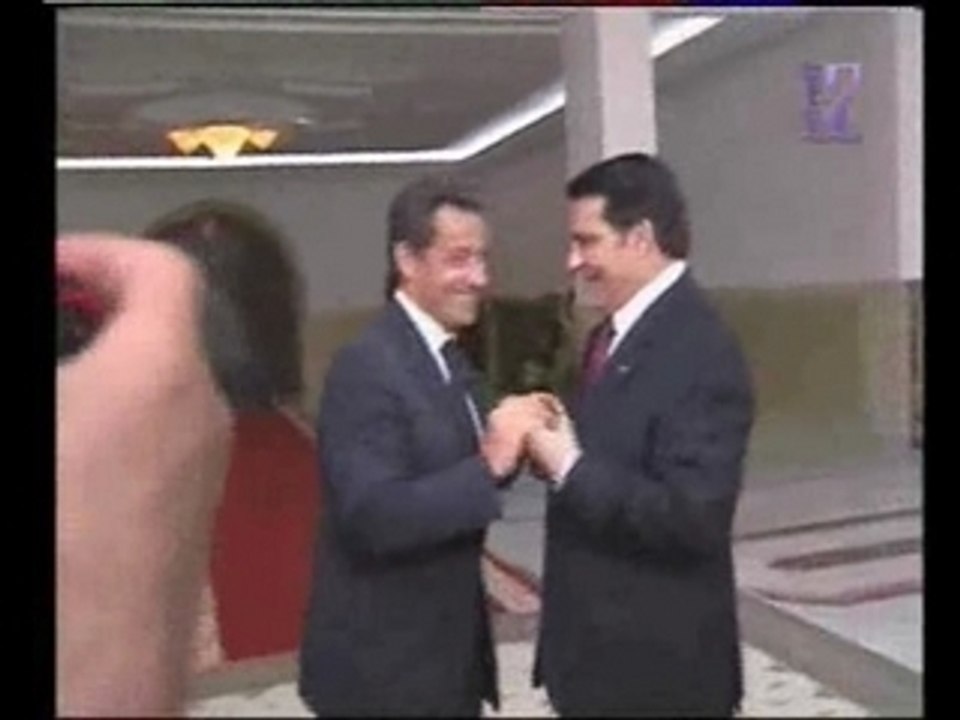 Sarkozy et Ben Ali  " The Endless Love ! "