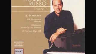 Concert Pianist Vincent Russo-Scriabin- Prelude Op. 11  No. 17