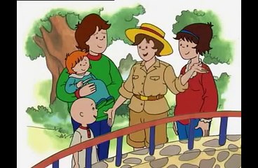 çizgi film - Caillou - hayvanat bahçesinde