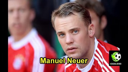 ● لاعبين كرة القدم وهم اطفال لن تصدق كيف كانت اشكالهم ● HD