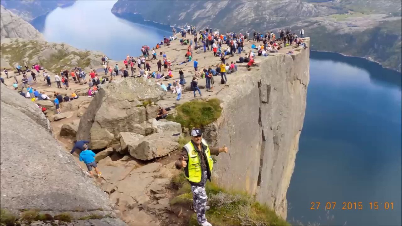 *JAWERTU* NORDKAP 2015.. 28. BÖLÜM.. PREIKESTOLEN//PULPİT ROCK.. NORVEÇ.
