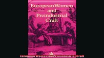 Read here European Women and Preindustrial Craft