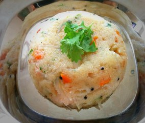 Upma Breakfast Recipe - South (Indian) Style - Full Recipe