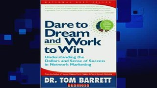 different   Dare to Dream and Work to Win  Understanding Dollars and Sense of Success in Network