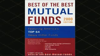 DOWNLOAD FREE Ebooks  Best of the Best Mutual Funds Full EBook