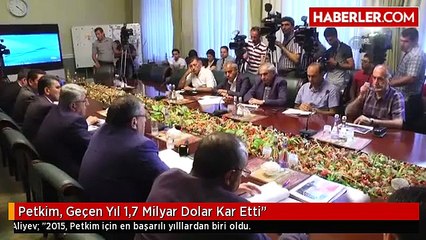 Petkim, Geçen Yıl 1,7 Milyar Dolar Kar Etti"