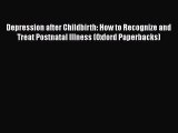 Read Books Depression after Childbirth: How to Recognize and Treat Postnatal Illness (Oxford