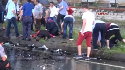 Rize Hasta Taşıyan Ambulans, Otomobille Çarpıştı 7 Aylık Bebek Öldü, 5 Kişi Yaralandı