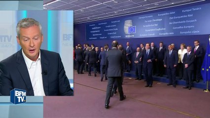 Bruno Le Maire "trouve ça étonnant de craindre le référendum"