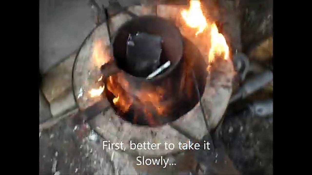 aluminium melting 25 mins