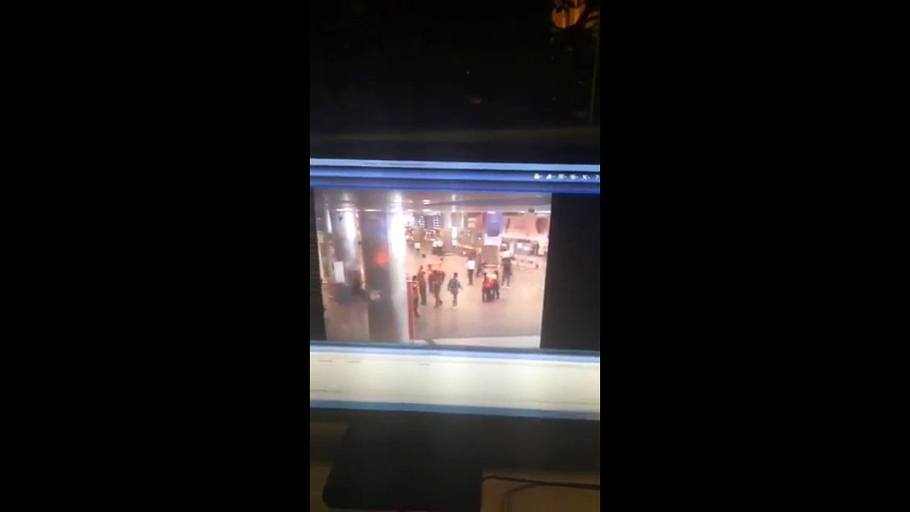 Patlama anı kameraca