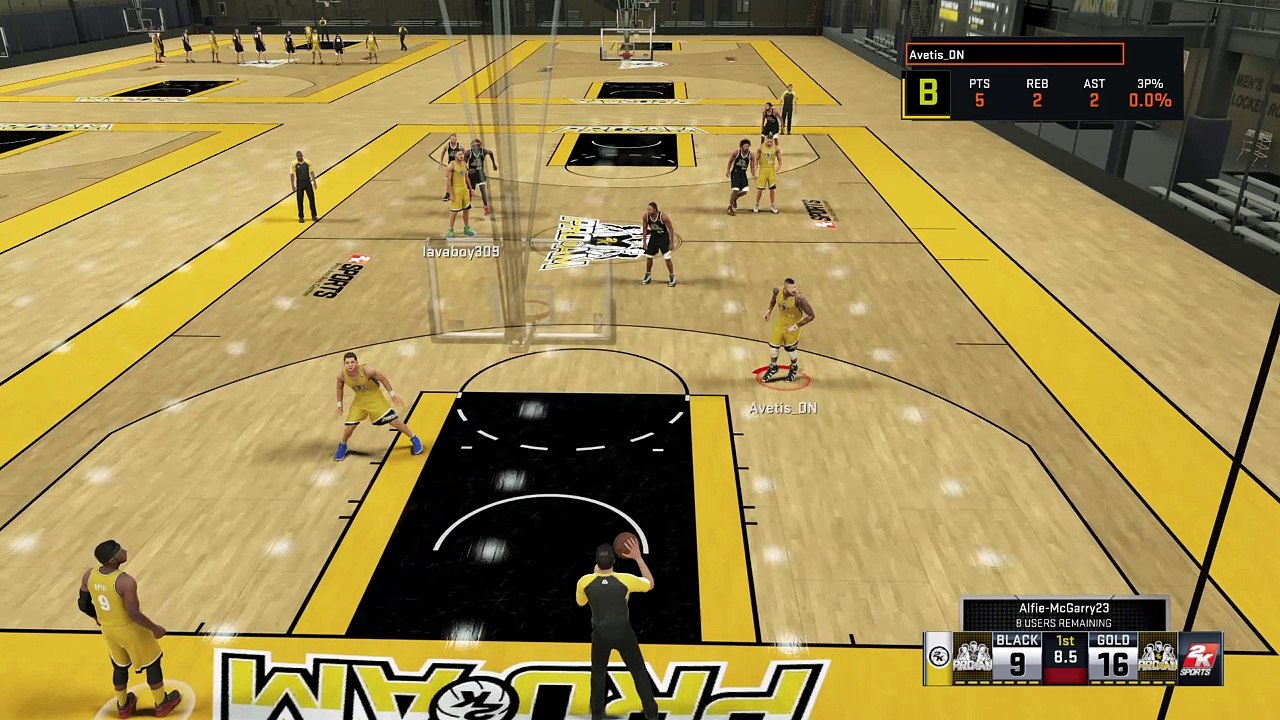 Last seconds putback.
