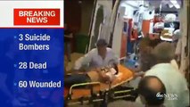 Istanbul Airport Attack _ 3 Suicide Bombers Involved, 28 Dead