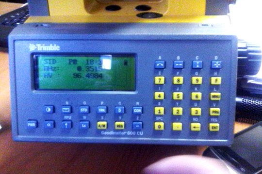 REPLANTEO ET TRIMBLE 3605