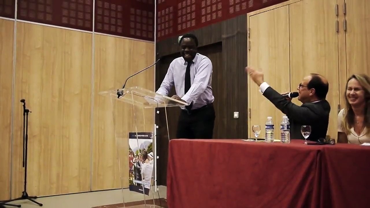 Lancement du comité de Saint Cloud pour le soutien d'appel à la candidature de Nicolas Sarkozy - discours de Stéphane Tiki