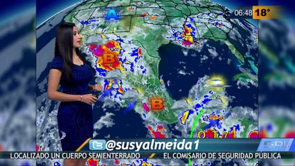 Susana Almeida Pronostico del Tiempo 28 de Junio de 2016