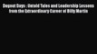 Read Dugout Days : Untold Tales and Leadership Lessons from the Extraordinary Career of Billy