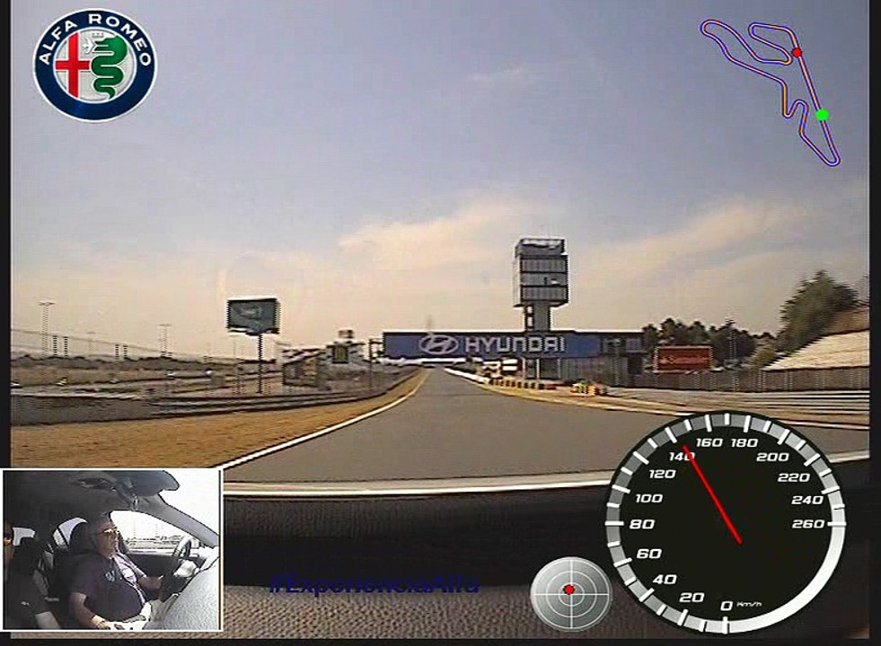 Alfa Romeo Giulia en El Jarama