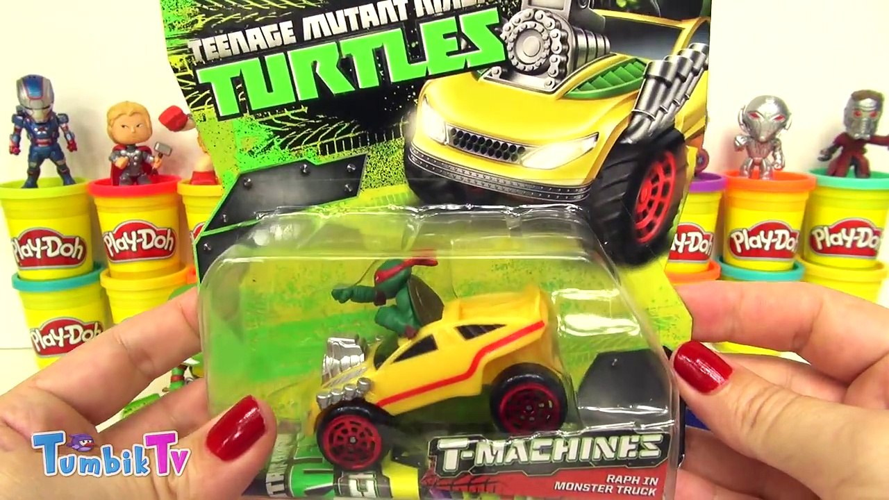 Ninja Kaplumbağalar Sürpriz Yumurta Oyun Hamuru - Kaptan Amerika Ninja Kaplumbağalar Oyuncakları