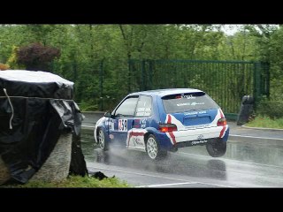 Julien Saunier au Slalom de Mornant 2016 avec la Saxo A6 SEYVOZ Sport