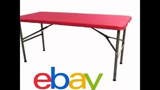 HEAVY DUTY 4FT FOLDING TABLE CAMPING PICNIC PARTY BBQ OUTDOOR GARDEN EBAY UK REVIEW HOT PURCHASES THIS SUMMER !!