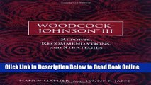Read Woodcock-Johnson III: Reports, Recommendations, and Strategies  Ebook Free