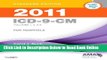 Read 2011 ICD-9-CM for Hospitals, Volumes 1, 2   3 Standard Edition, 1e (Buck, ICD-9-CM  Vols 1,2