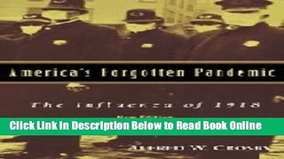 Read America s Forgotten Pandemic: The Influenza of 1918  PDF Free