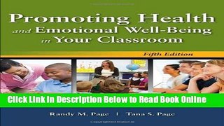 Read Promoting Health And Emotional Well-Being In Your Classroom  Ebook Free