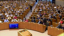 'You are not laughing at me now': Farage tells MEPs