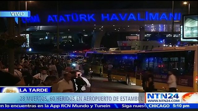 Impactantes imágenes: cámaras de seguridad registran cuando un kamikaze detonó los explosivos en aeropuerto de Estambul