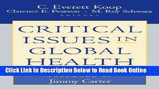 Read Critical Issues in Global Health  PDF Online