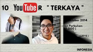 WOW ! Inilah 10 Youtuber Indonesia dengan Penghasilan TERBESAR