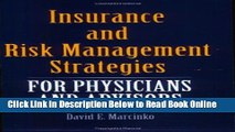 Read Insurance and Risk Management Strategies for Physicians and Advisors  Ebook Free