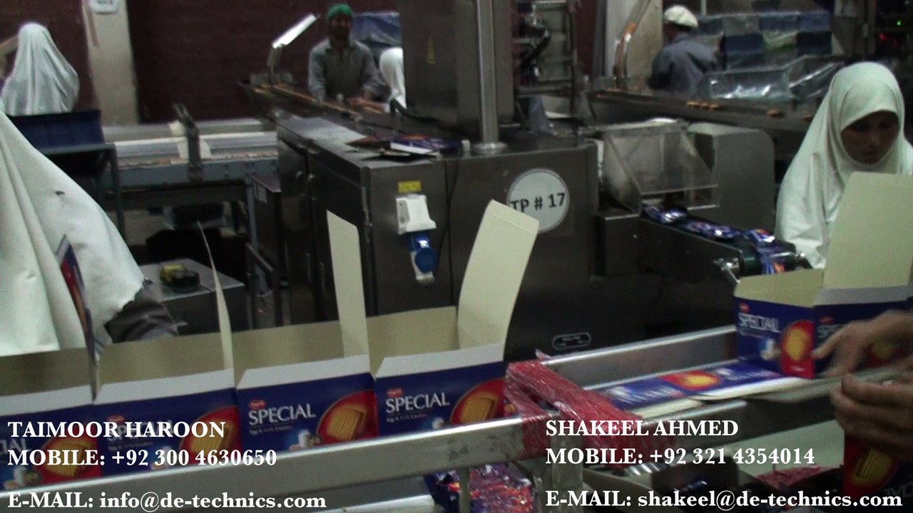 High Speed Biscuits Packing Machine, Online line, Flow Wrap Machine, Horizontal Packaging Machine, Flow Pack Machine