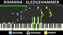 Rihanna - Sledgehammer (Piano Tutorial  SHEETS) Star Trek Beyond OST