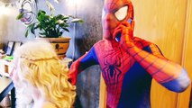 Elsa is Arrested by Policeman! Spiderman Saves Frozen vs Joker - Funny Superhero Movie in Real Life - Children Songs - kids songs