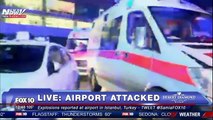 BREAKING NEWS- Two Explosions at Ataturk Airport in Istanbul, Turkey - VIDEO FROM SCENE