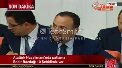İSTANBUL ATATÜRK HAVALİMANI'NDA PATLAMA- 36 ÖLÜ, 147 YARALI