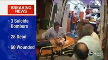 Istanbul Airport Attack - Video of People Running From Suicide Bomber