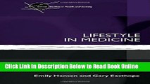 Read Lifestyle In Medicine (Critical Studies in Health and Society)  Ebook Free