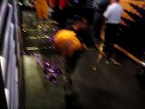 Lakers entering the tunnel after beating the Thunder 2/10/09