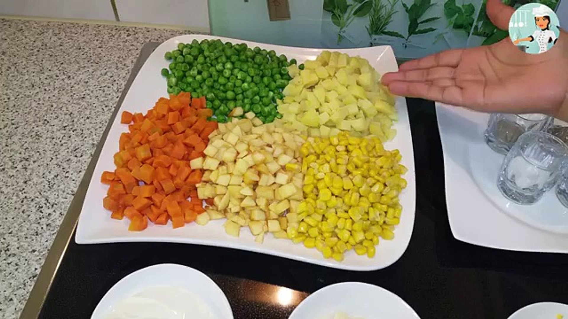⁣Russian Salad