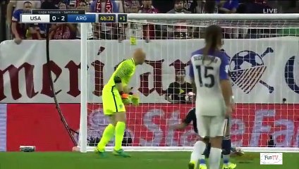 Argentina vs USA Semi-Final (4-0) Copa America 2016