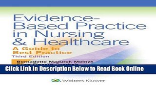 Download Evidence-Based Practice in Nursing   Healthcare: A Guide to Best Practice 3rd edition