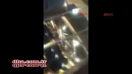 Bir turist patlamanın hemen ardından kayda aldı