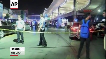 Raw- Tight Security at Istanbul Airport